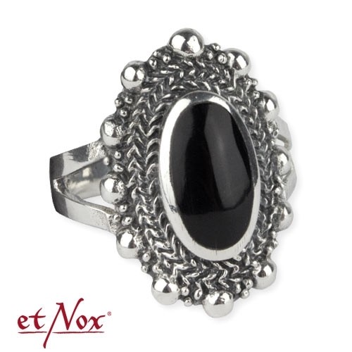 Silberring mit ovalem Onyx - vergleichen und g&uuml;nstig kaufen